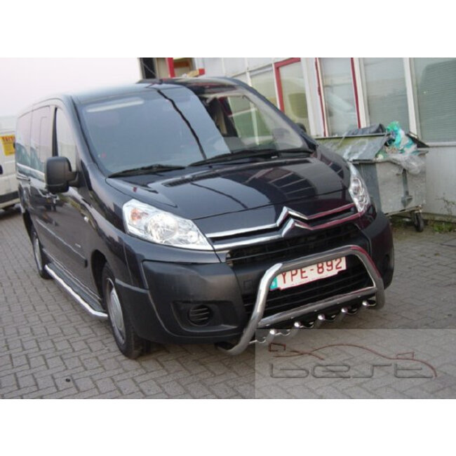 Fiat Scudo Sidebars met aluminium trede L1