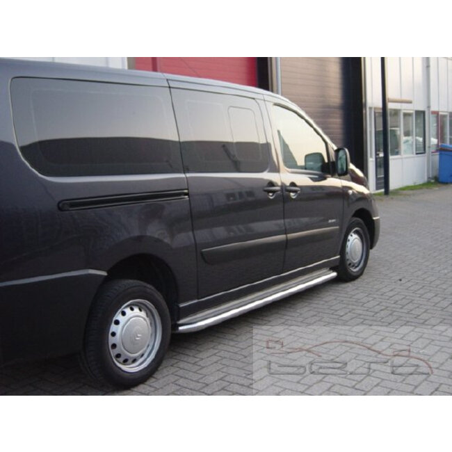 Fiat Scudo Sidebars met aluminium trede L1