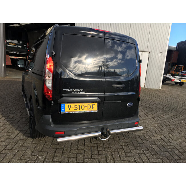 Ford Transit Connect Rearbar met gleuf voor trekhaak