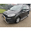 Ford Transit Courier Sidebars met rvs trede L1