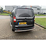 Ford Transit Courier Sidebars met rvs trede L2