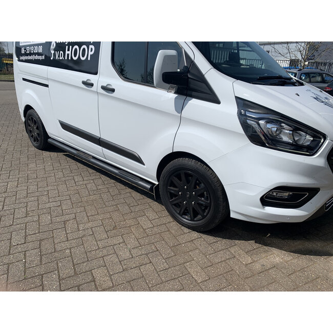 Ford Transit Sidebars Zwart L2