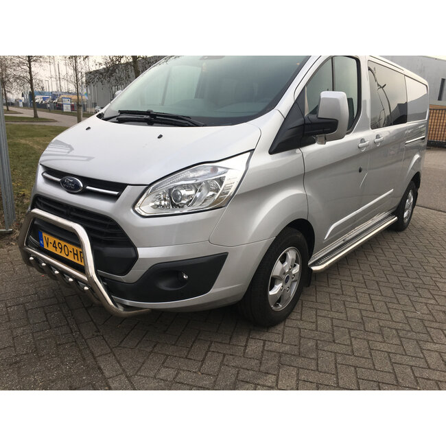 Ford Transit TTG TT9 Sidebars met rvs traanplaat L3/L4