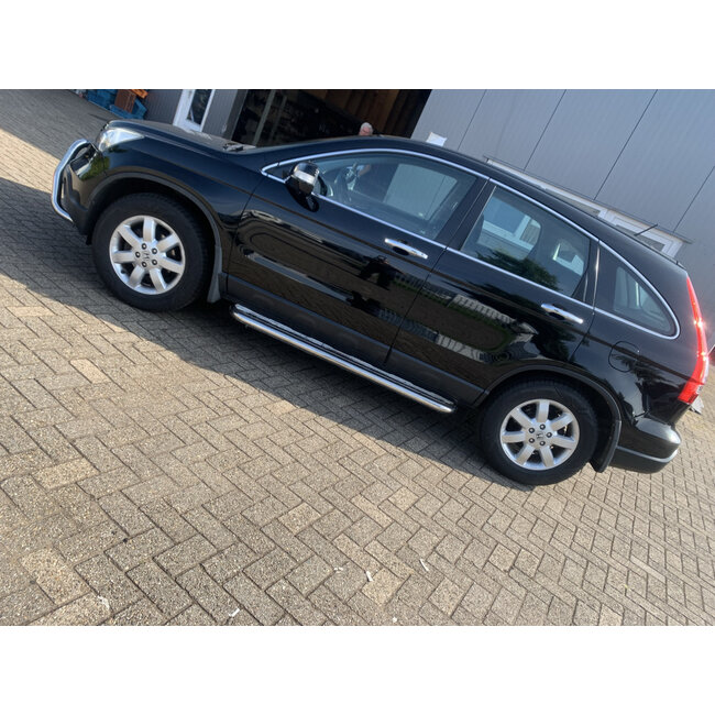 Honda CRV Sidebars met rvs trede