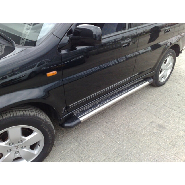 Honda HRV Sidebars met rvs trede