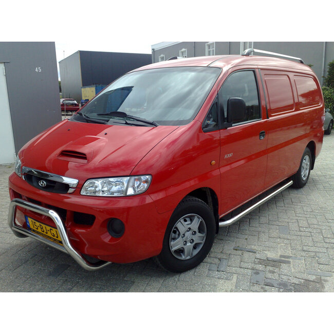 Hyundai H200 Dakrails aluminium chroom