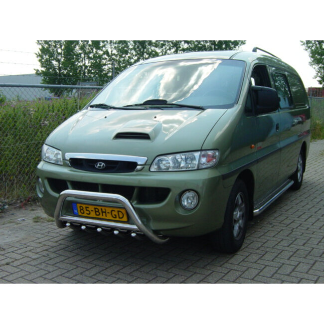 Hyundai H200 Sidebars met aluminium trede L2