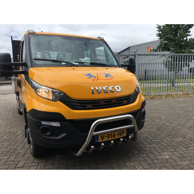 Iveco Daily Pushbar Bullbar met carterbescherming