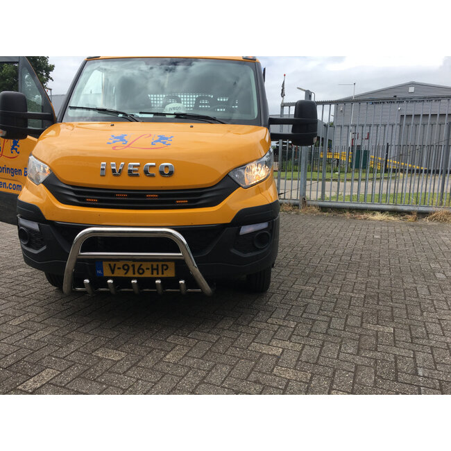 Iveco Daily Pushbar Bullbar met carterbescherming