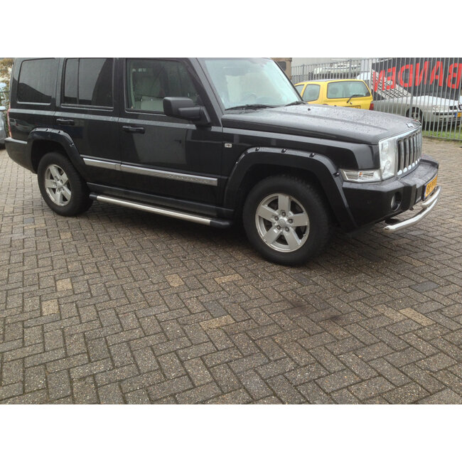 Jeep Commander Sidebars Sidesteps Bullbar Pushbar