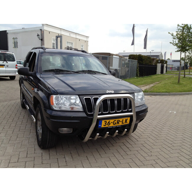 Jeep Grand Cherokee Sidebars Sidesteps met opstapjes