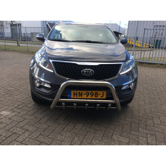Kia Sportage 2014-2016 Pushbar Bullbar met carterbescherming