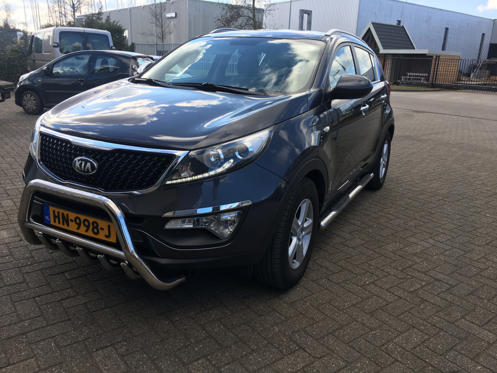Kia Sportage 20142016 Sidebars 70mm steps BestCarstyling