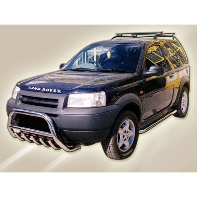 Land Rover Freelander Sidebars met aluminium trede