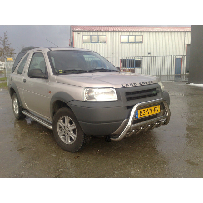 Land Rover Freelander Sidebars met rvs trede