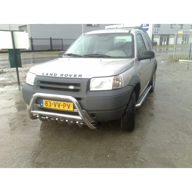 Land Rover Freelander Sidebars met rvs trede