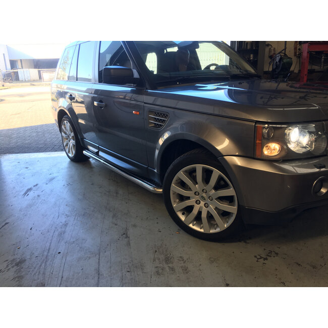 Land Rover Range Rover Sport Sidebars met rvs trede