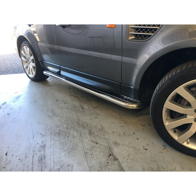 Land Rover Range Rover Sport Sidebars met rvs trede