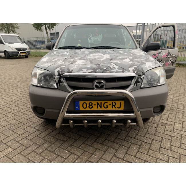 Mazda Tribute Pushbar Bullbar met carterbeschermer