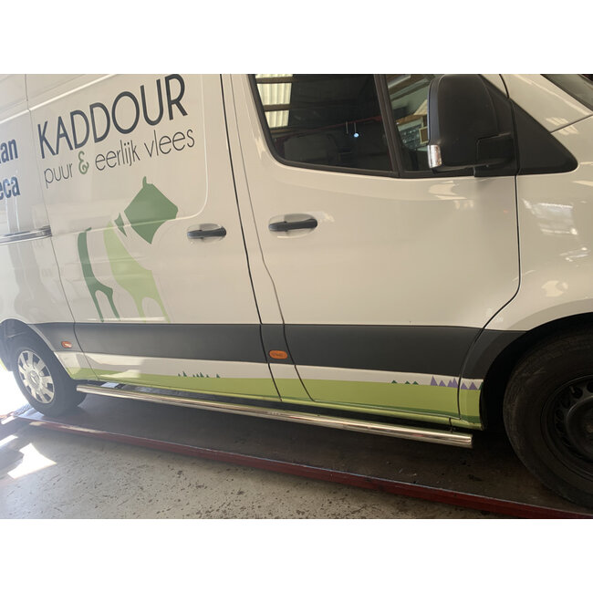 MB Sprinter W907 Sidebars rechte buizen L2