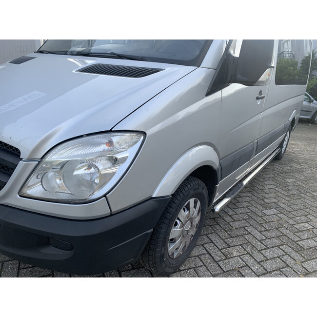Mercedes Sprinter W906 Sidebars sidesteps met opstapjes L3/L4