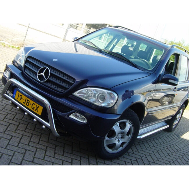 Mercedes-Benz ML W163 Sidebars met aluminium trede