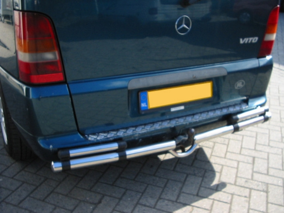 W638 Rear Mercedes-Benz Vito W638 (tot 2003) Rearbar - Best-Carstyling