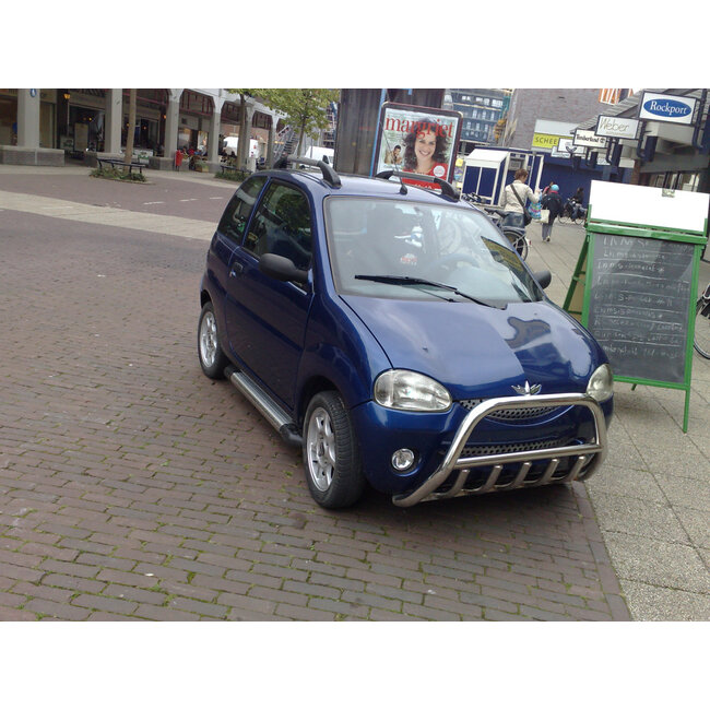 MiniCar Sidebars met rvs trede