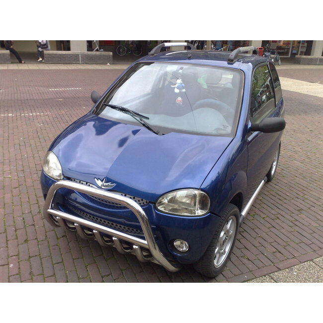 MiniCar Sidebars met rvs trede