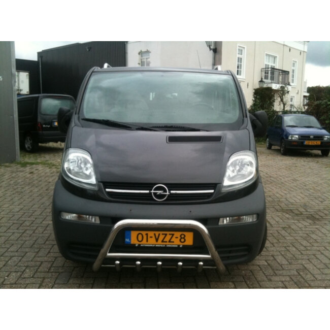 Nissan Primastar Pushbar Bullbar met carterbeschermer