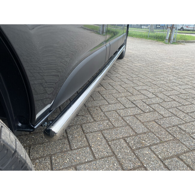 Nissan Primastar Sidebars rechte buis zonder plaat L2