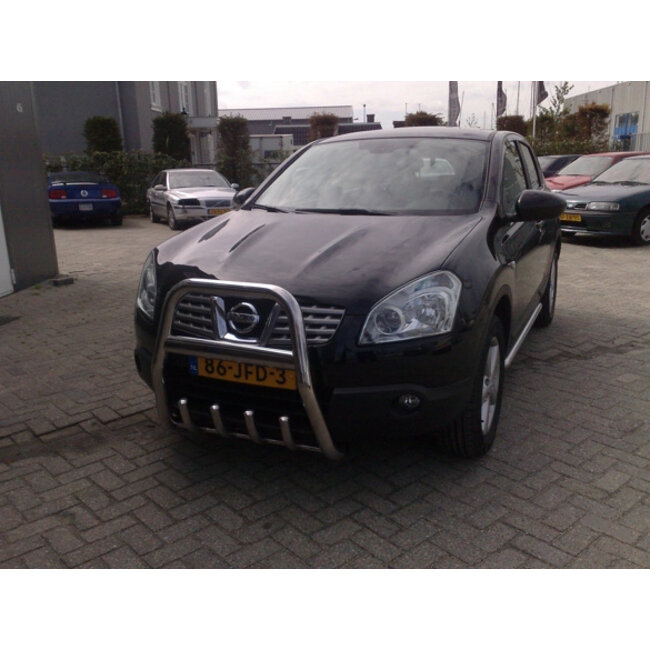 Nissan Qashqai Bullbar met carterbescherming