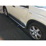 Nissan X-Trail 2001-2007 Sidebars met rvs treeplank