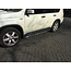 Nissan X-Trail 2001-2007 Sidebars met rvs treeplank