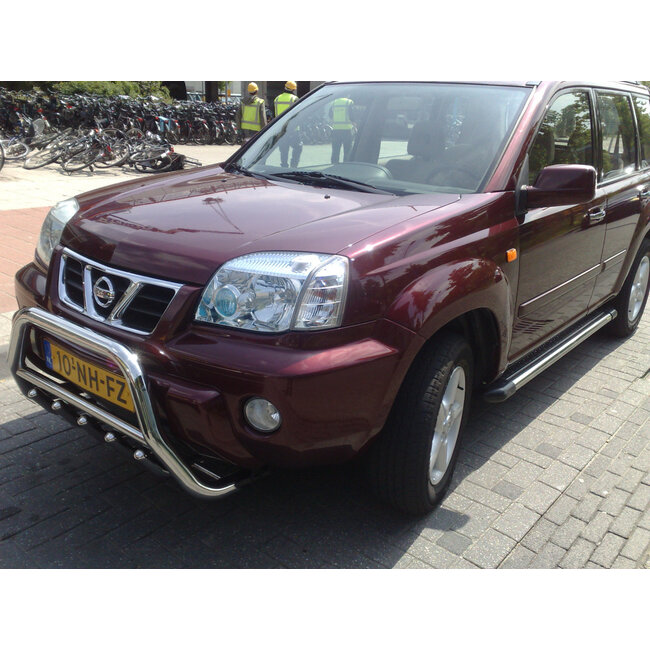 Nissan X-Trail 2008-2010 Pushbar met carterbeschermer