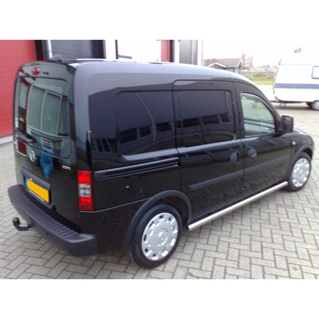 Opel Combo C Sidebars hoogglans L1