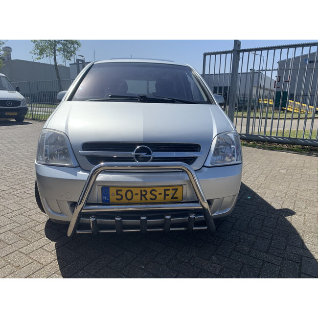 Opel Meriva Pushbar Bullbar met carterbeschermer