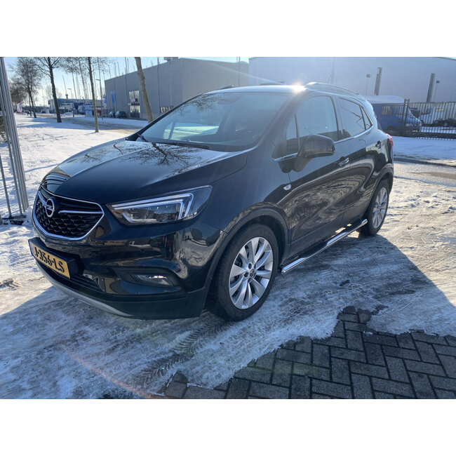 Opel Mokka X Sidebars met steps 70mm