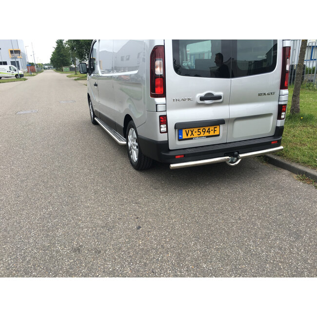 Opel Vivaro Rearbar Achterbar Achterbumper met trekhaak