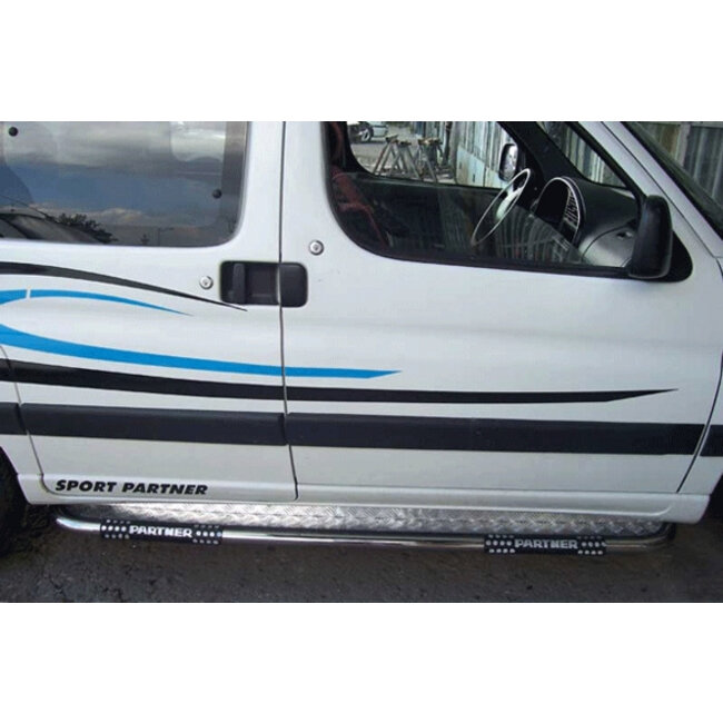 Partner Berlingo Sidebars aluminium treeplank L1