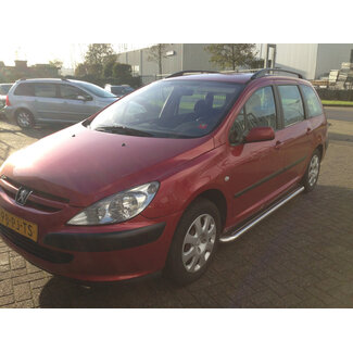 Peugeot 307 308 Sidebars met traanplaat