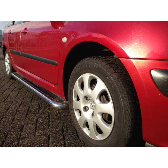 Peugeot 307 308 Sidebars met traanplaat