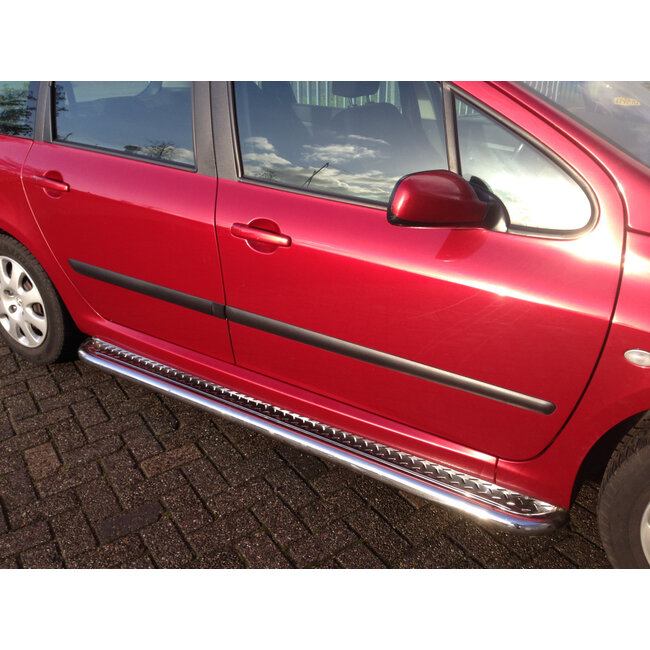 Peugeot 307 308 Sidebars met traanplaat