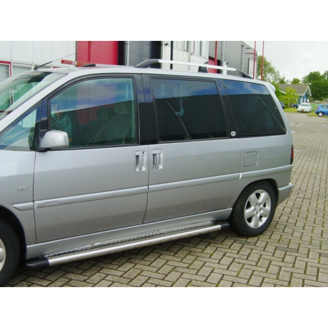 Peugeot 806 Dakrails Aluminium Chroom