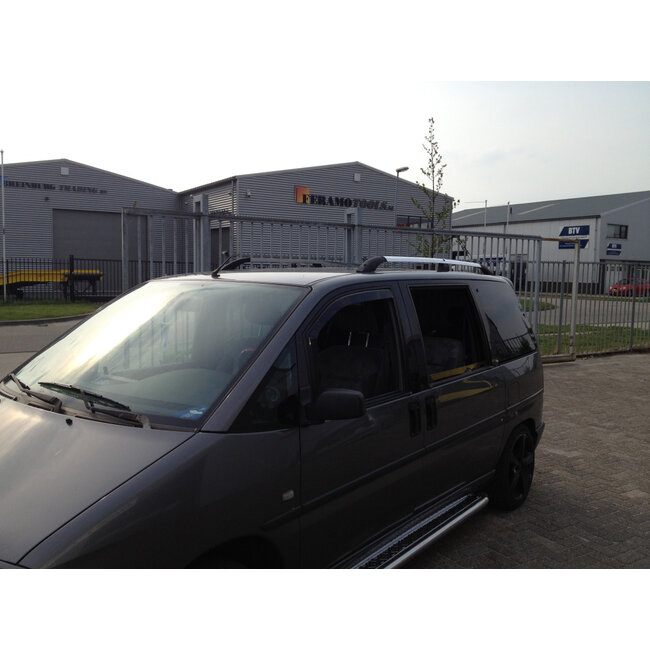 Peugeot 806 Dakrails Aluminium Chroom