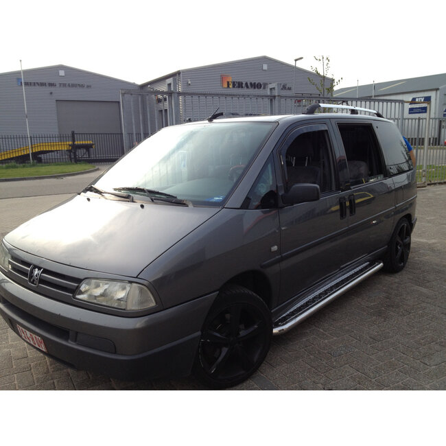 Peugeot 806 Sidebars met rvs treeplanken