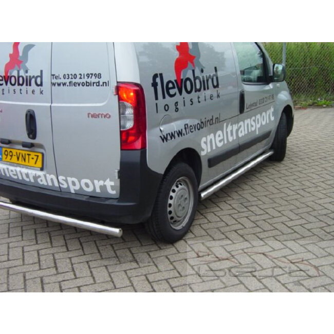 Peugeot Bipper Fiat Fiorino Citroen Nemo Backbar Rearbar