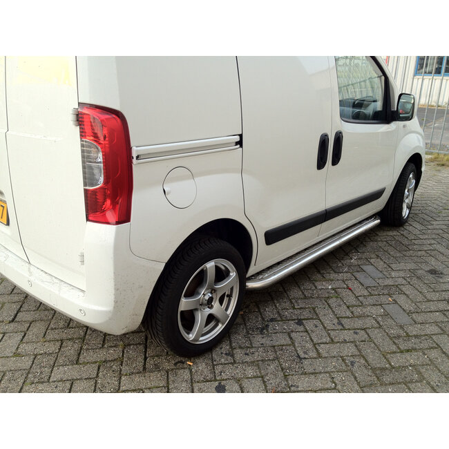 Peugeot Bipper Fiat Fiorino Citroen Nemo Sidebars rvs trede