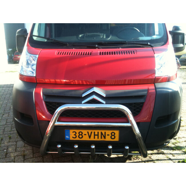 Peugeot Boxer Pushbar met carterbeschermer
