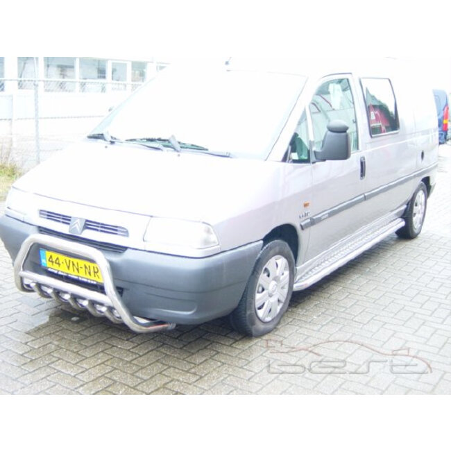 Peugeot Expert Sidebars met aluminium treeplank L1